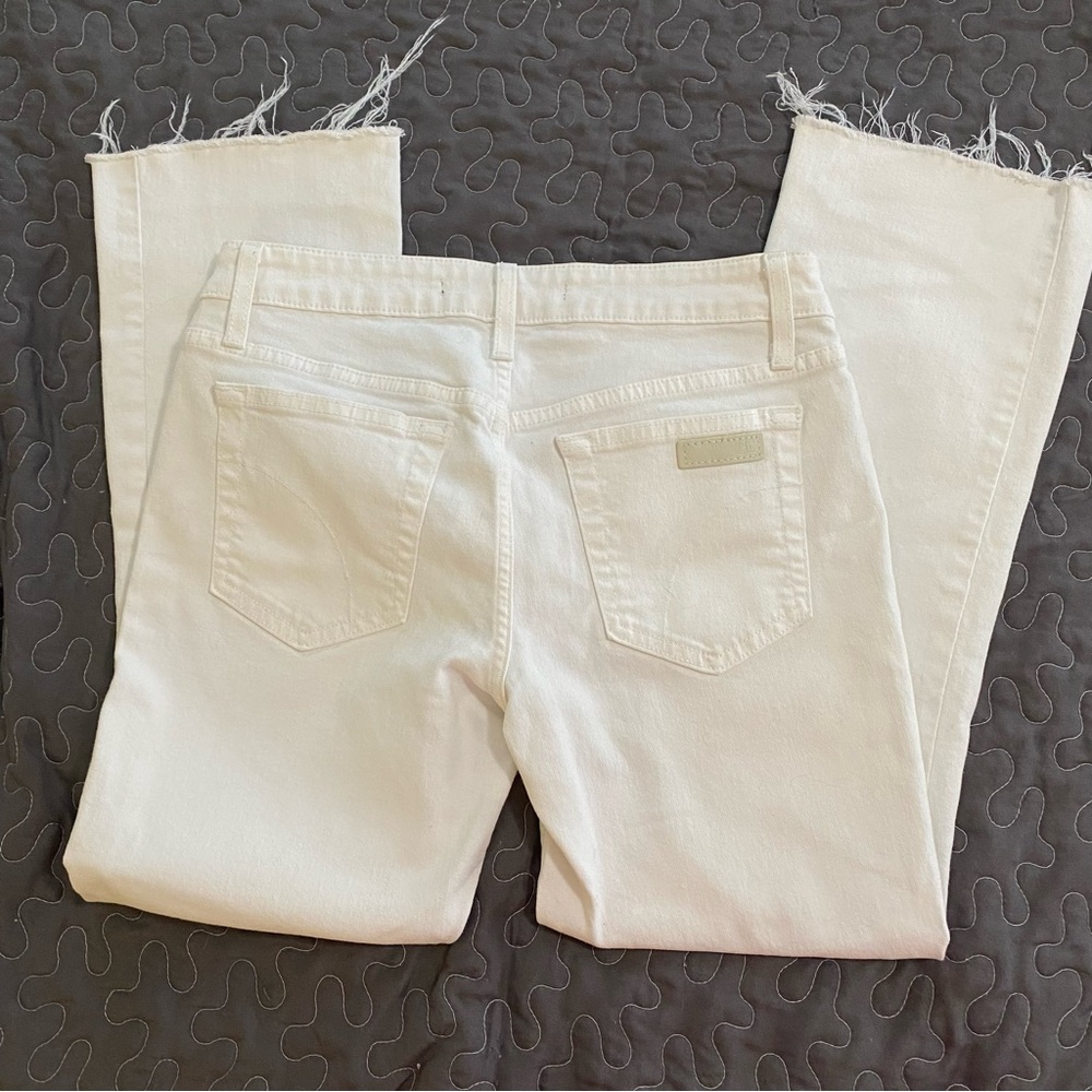 Joe's Jeans Women's White Ankle Jeans - Picture 2 of 5